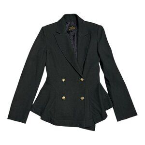 VIVIENNE WESTWOOD Wool Luxury Designer Blazer Business Jacket Womens Small